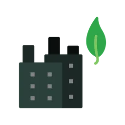 Free Eco Building  Icon