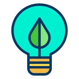 Free Eco Bulb  Icon