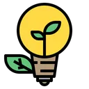 Free Bulb Eco Ecology Icon