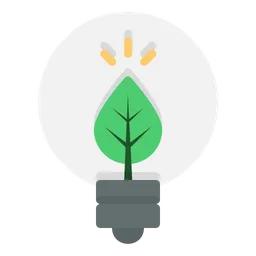 Free Eco Bulb  Icon