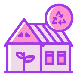 Free Casa ecológica  Ícone