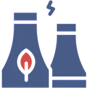 Free Fabrica Ecologica Industria Ecologia Ícone