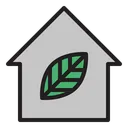 Free Eco Home Eco House Greenhouse Icon