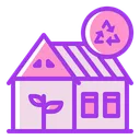 Free Eco House  Icon
