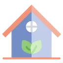 Free Eco House Green House House Icon