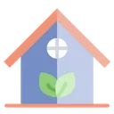 Free Eco House Green House House Icon