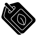 Free Eco tag  Icon