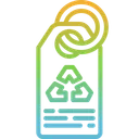 Free Eco Tag Sustainability Ecology Icon