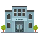 Free Edificio Do Clube Clube Bar Icon