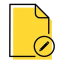 Free Edit File  Icon