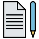 Free Edit Document Files Icon