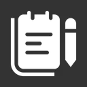 Free Edit Note  Icon
