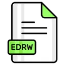 Free Edrw File Format Icon