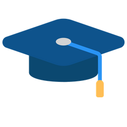 Free Education Cap Icon - Download in Flat Style