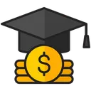 Free Education Funding Fund Scholarship Icon