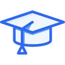 Free Education Blue Lineal Miscellaneous Life Style Icon