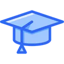 Free Education Blue Color Outline Miscellaneous Life Style Icon