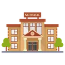 Free School Educational Building Building Icon