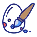 Free Egg Paint Decorate Icon