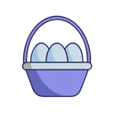 Free Egg basket  Icon