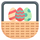 Free Egg Basket Basket Gift Icon