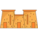 Free Egyptian Fortress Icon Icône