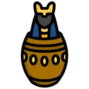 Free Egyptian Vase  Icon