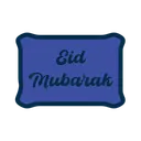 Free Eid Mubarak Greeting Icon
