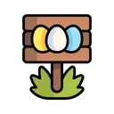 Free Ostern Osterei Bunt Symbol