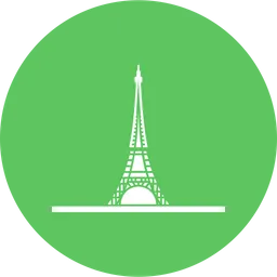 Free Eiffel  Symbol