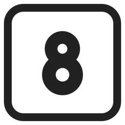 Free Eight Emoji Icon