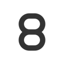 Free Eight Number  Icon