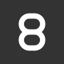 Free Eight Number  Icon