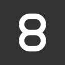 Free Eight Number  Icon