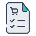 Free Einkaufsliste  Symbol
