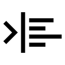 Free Einzug Symbol