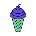 Free Eisbecher Fastfood Dessert Symbol