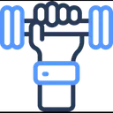 Free Entrenamiento Fitness Musculos Icono