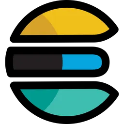 Free Elastic Search Logo Icon - Download in Colored Outline Style