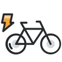 Free Electric Bike Bike Cycling Icon