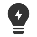 Free Electric Bulb  Icon