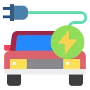 Free Car Ecology Electric Icon