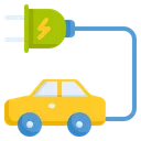 Free Electric Car  Icon