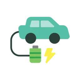 Free Electric Car  Icon