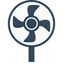 Free Electric Fan Table Icon