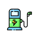 Free Electric Station Energy Power Station Icon