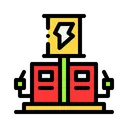 Free Electric station  Icon