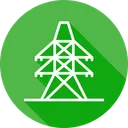 Free Electricity Derrick Energy Icon