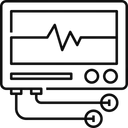 Free Electrocardiogram  Icon
