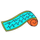 Free Vibrant Electrocardiogram Result Illustration Electrocardiogram Result Heart Icon